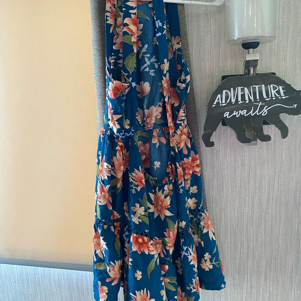 Flowered sun dress